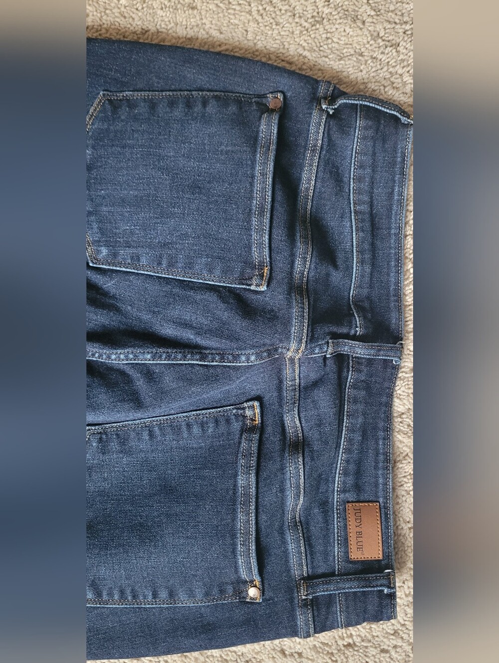 Judy Blue Skinny Fit 18w Women's Jeans, Stretch, Dark Wash - Picture 6 of 6